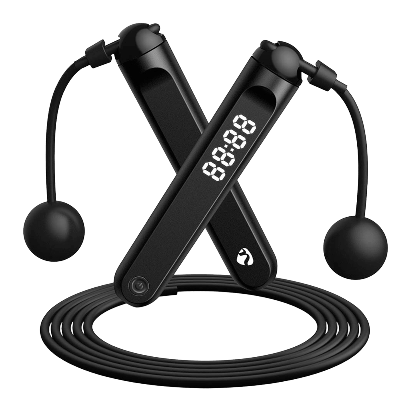 Nedis 2-i-1 Fitness Smart Hopprep med Bluetooth