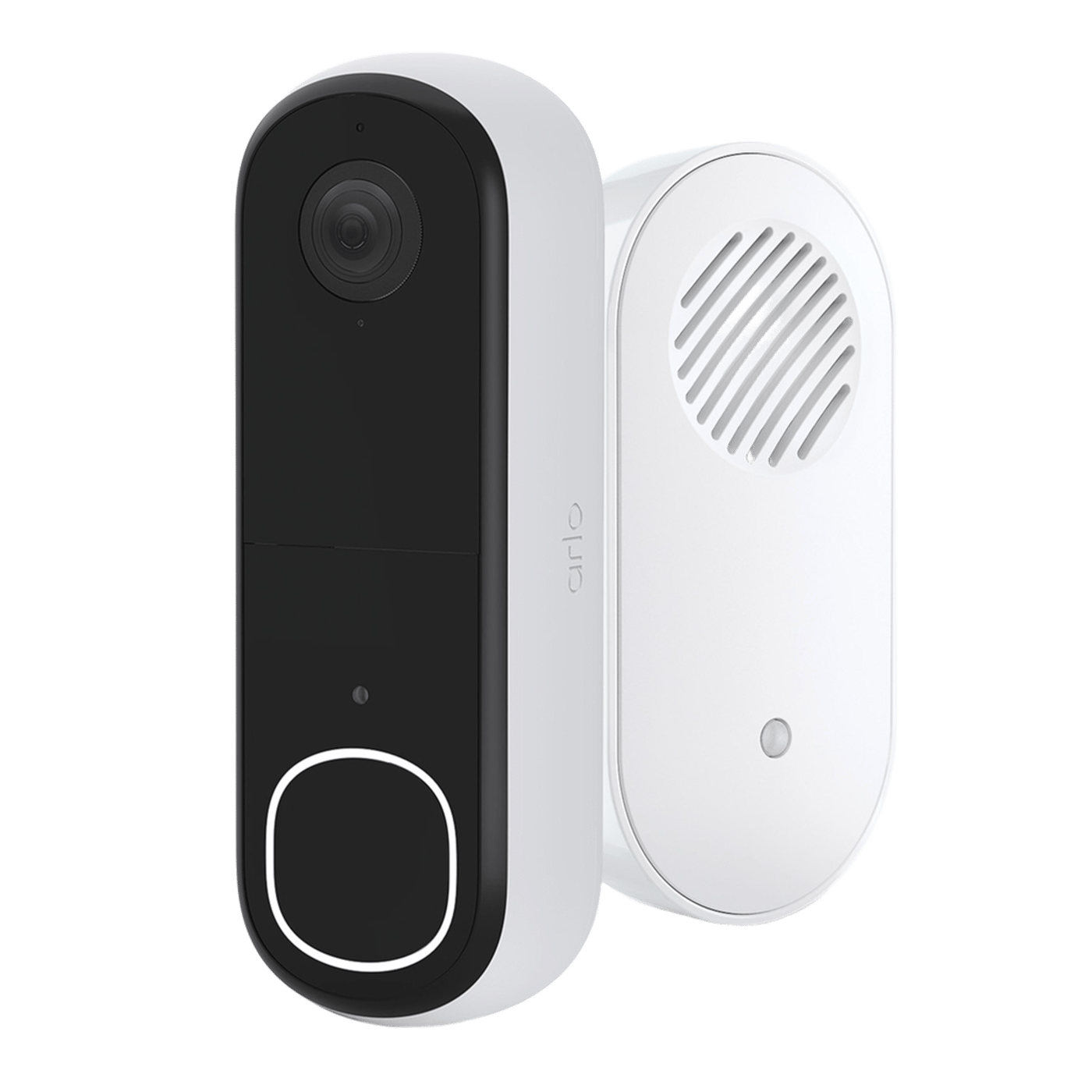 Arlo Essential 2K trådlös videodörrklocka med Chime 2