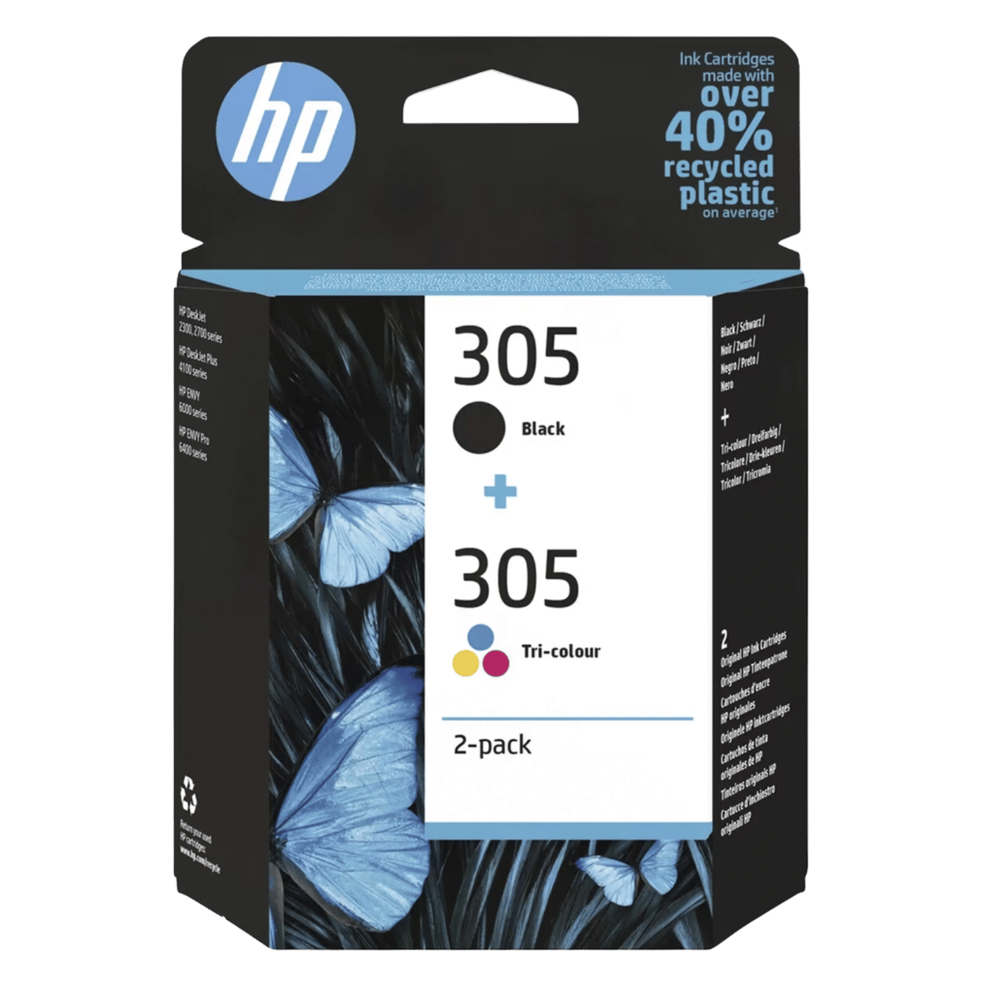 HP 305 Bläckpatroner 2-pack