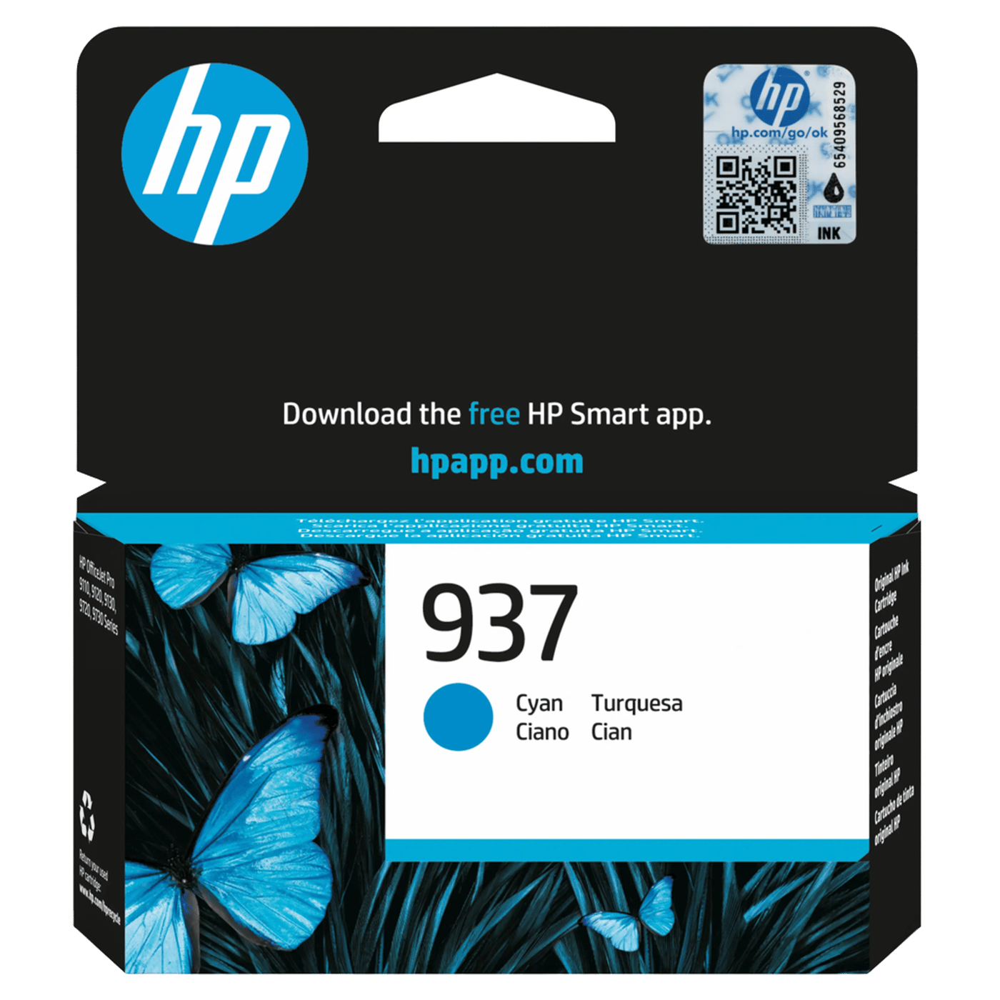 HP 937 Bläckpatron Cyan