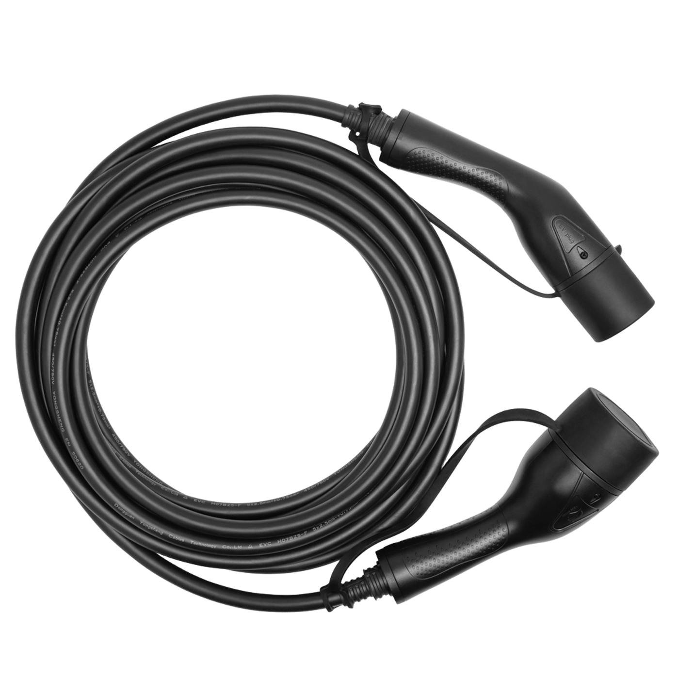 Luxorparts Laddkabel Typ 2 för elbil 11 kW 3 fas 8 m