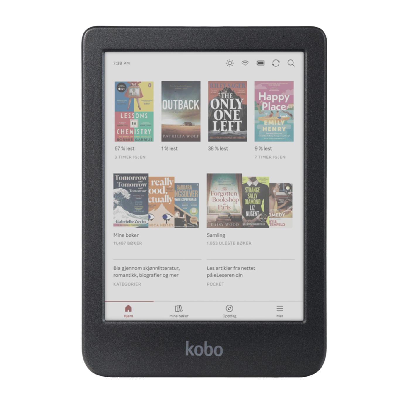 Kobo Clara Colour Lesebrett 6"
