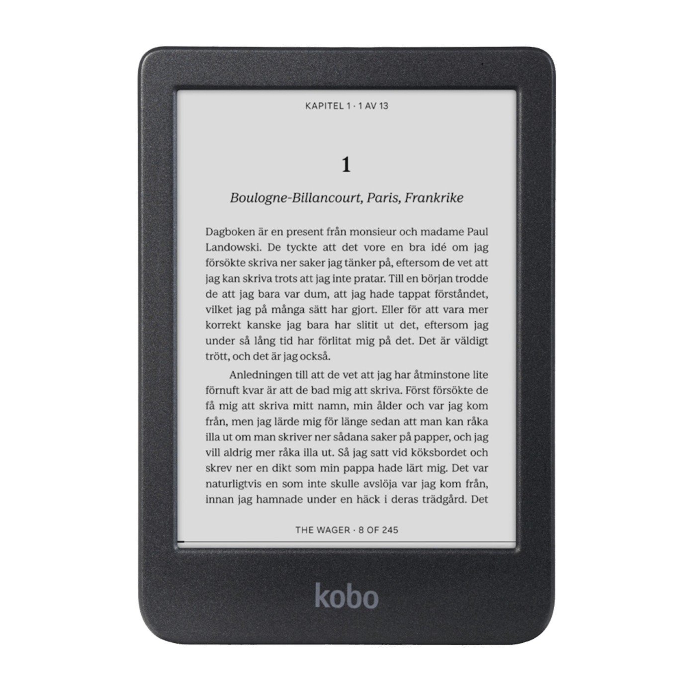 Kobo Clara BW läsplatta 6"