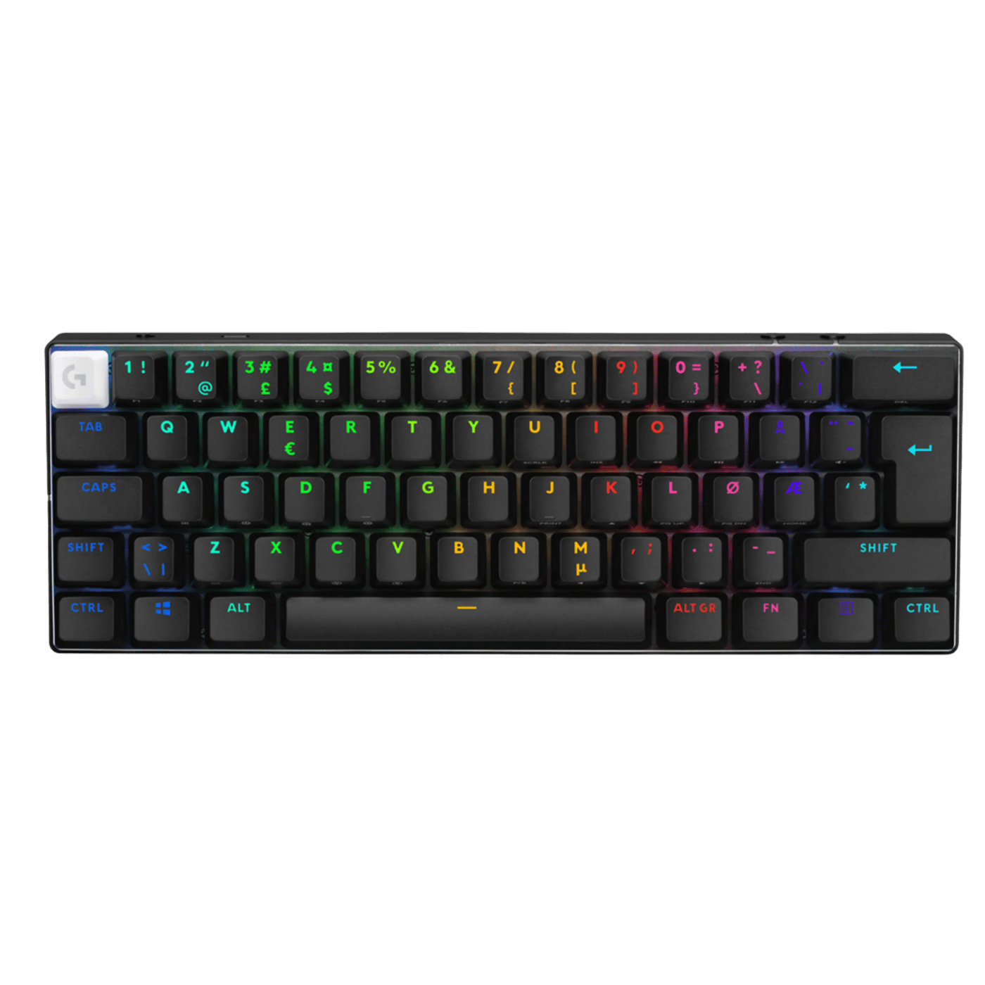 Logitech G PRO X 60 Lightspeed Trådløst gamingtastatur Tactile Black