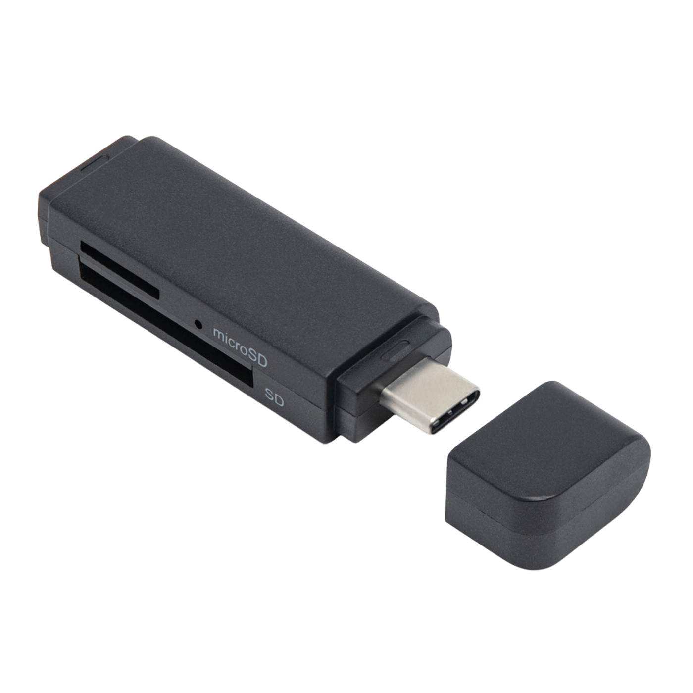 Plexgear Minnekortleser med OTG for SD og Micro-SD