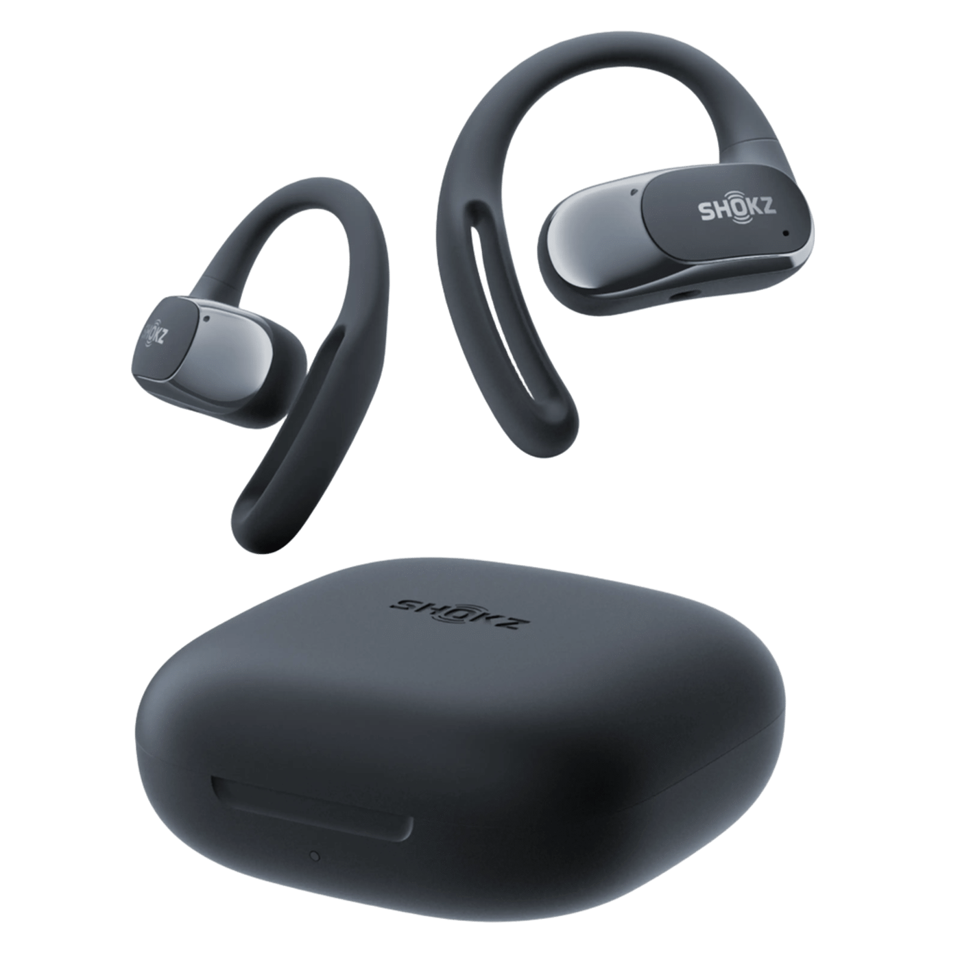 Shokz OpenFit Air Trådløse hodetelefoner Svart