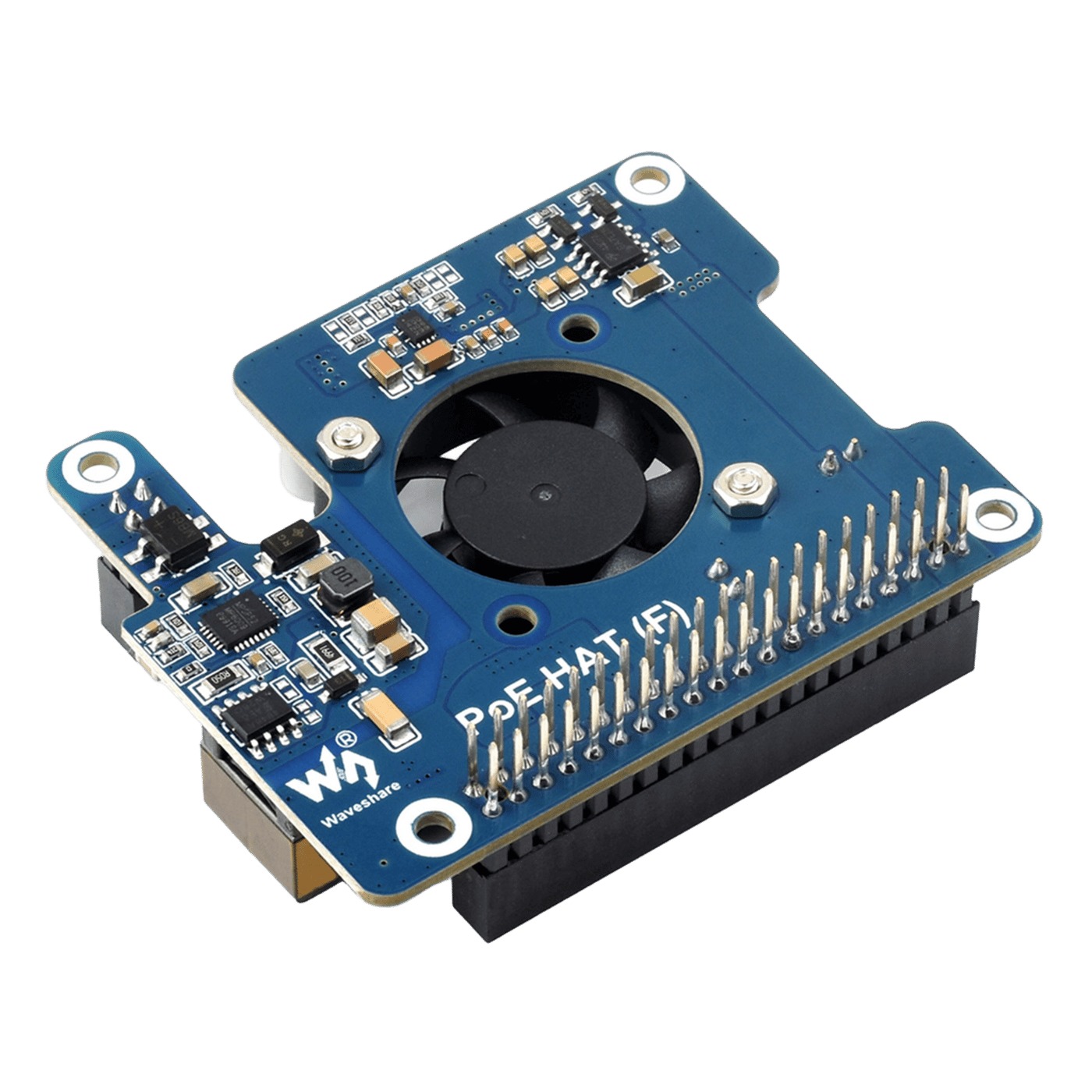 PoE+ Hat for Raspberry Pi 5