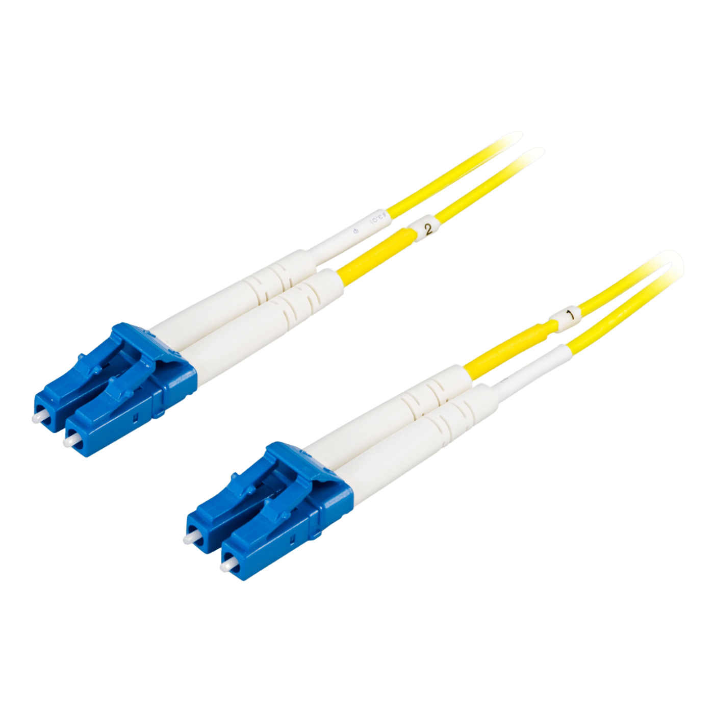 Deltaco Fiberoptisk kabel Duplex Singlemode LC-LC 5 m