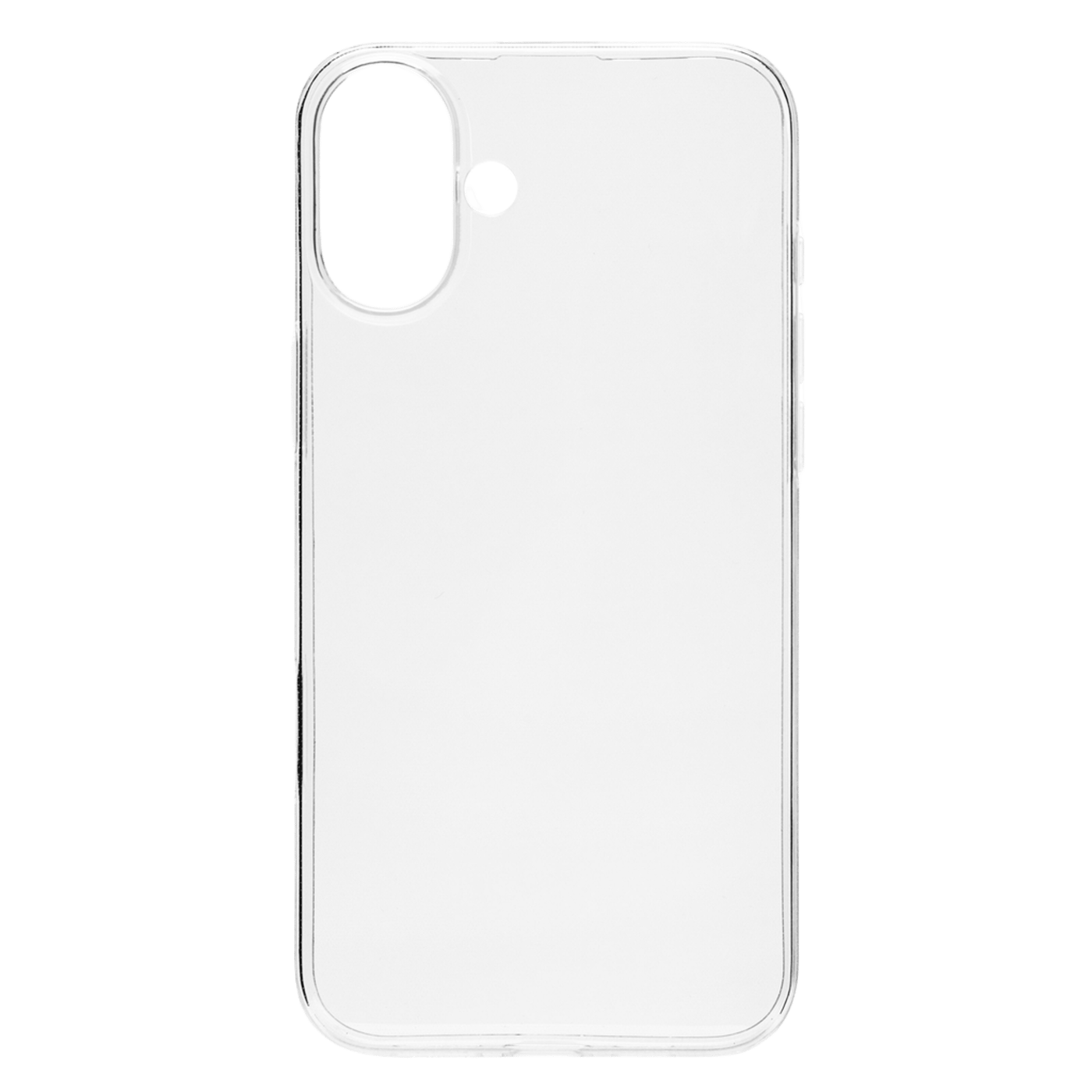 Linocell Second skin for iPhone 16 Plus Gjennomsiktig