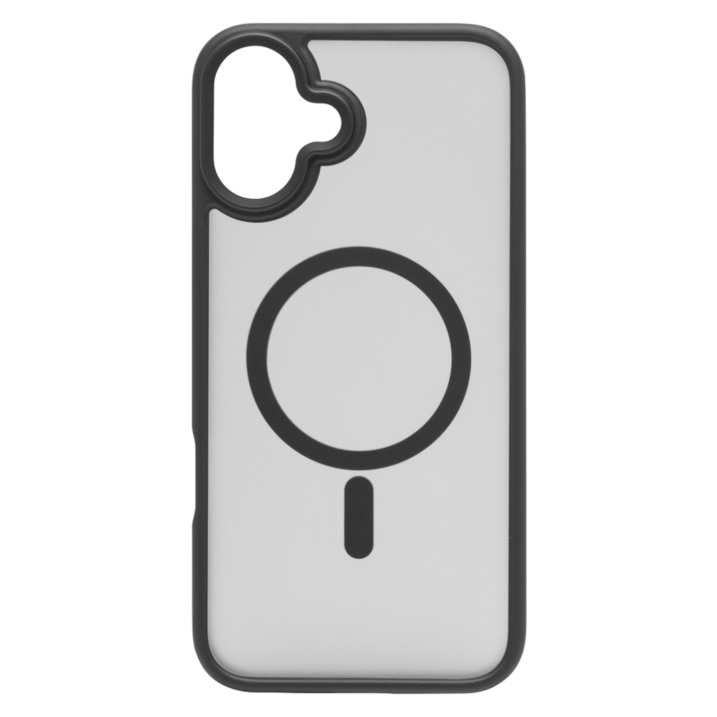 Linocell Hard Case Mobilskal för iPhone 16 Plus Svart