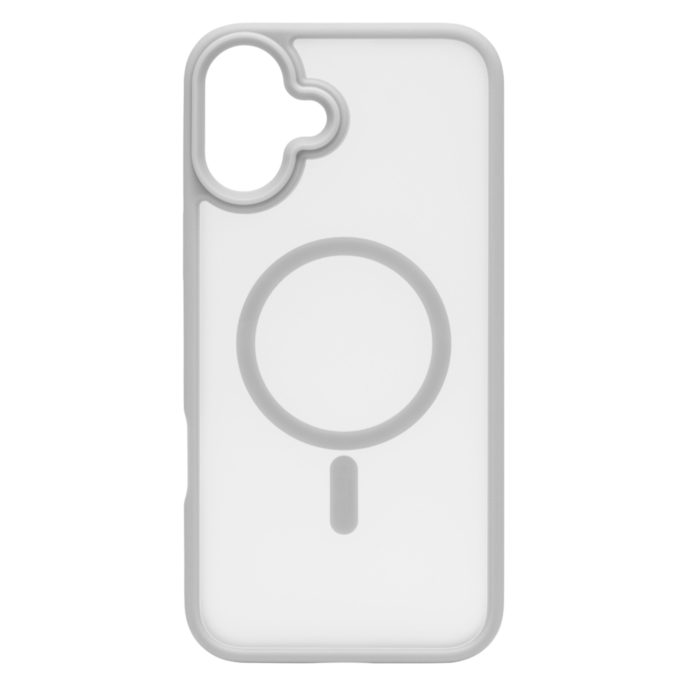Linocell Hard Case Mobildeksel for Iphone 16 Plus Magsafe Hvit