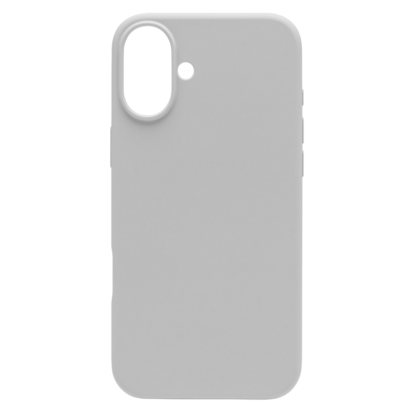 Linocell Rubber case for iPhone 16 Plus Grå