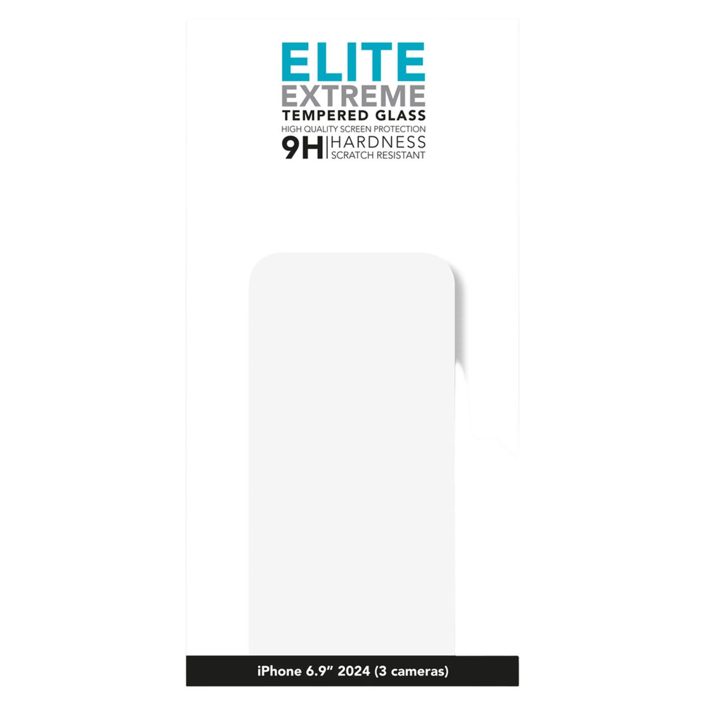Linocell Elite Extreme Skjermbeskytter for iPhone 16 Pro Max, 17 Pro Max og 18 Pro Max
