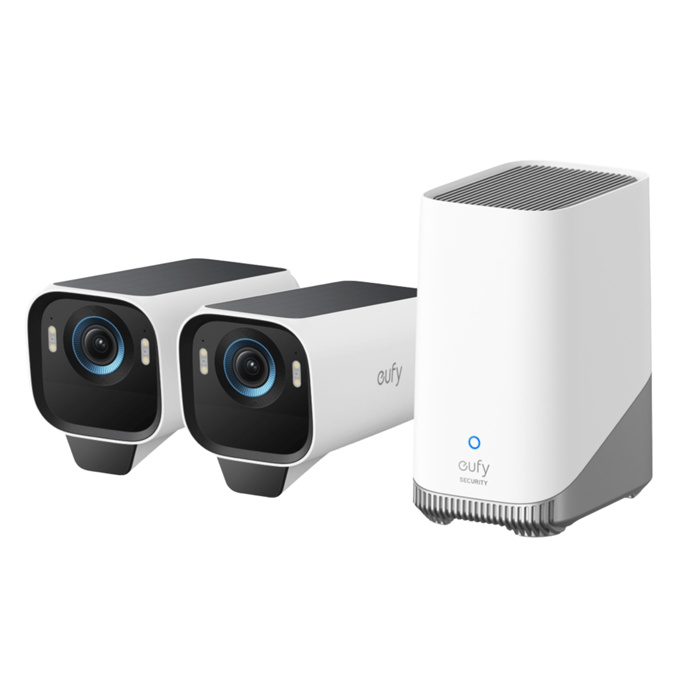 Eufy eufyCam S3 Pro Övervakningssystem med solpanel 2-pack