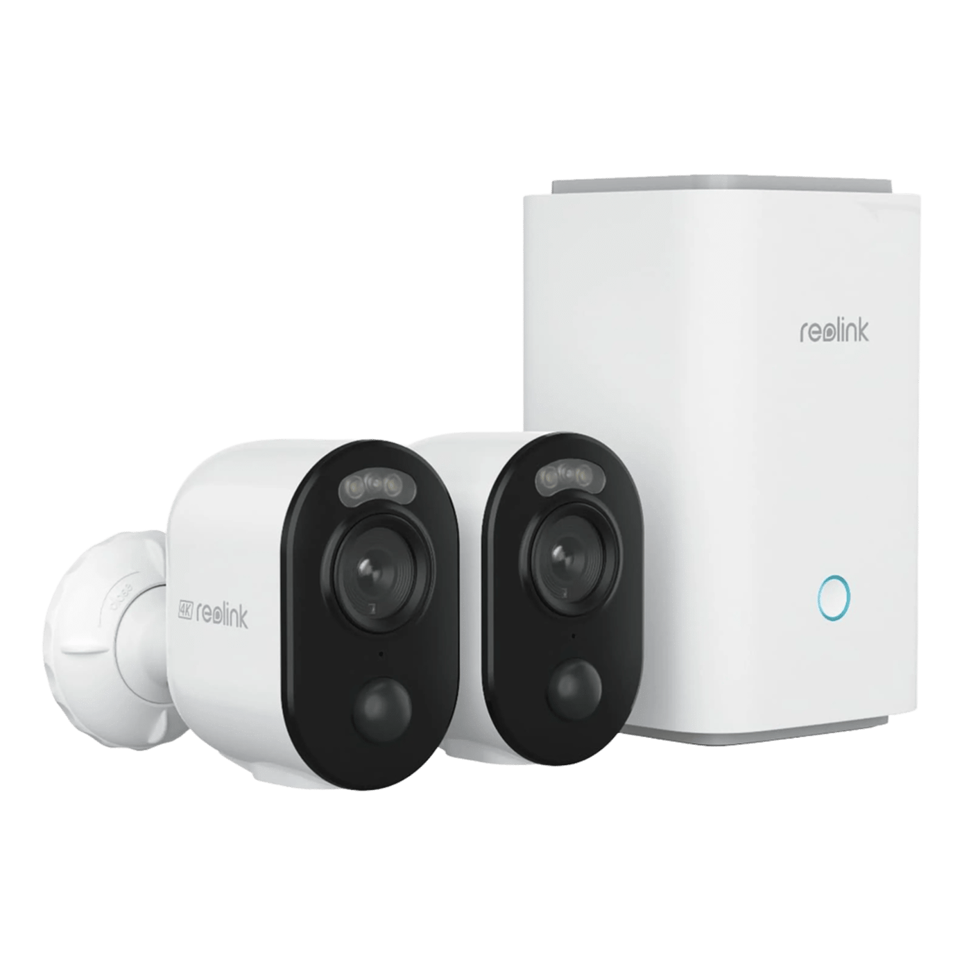 Reolink Home Hub med 2x Argus 3 Ultra 4K-kamera