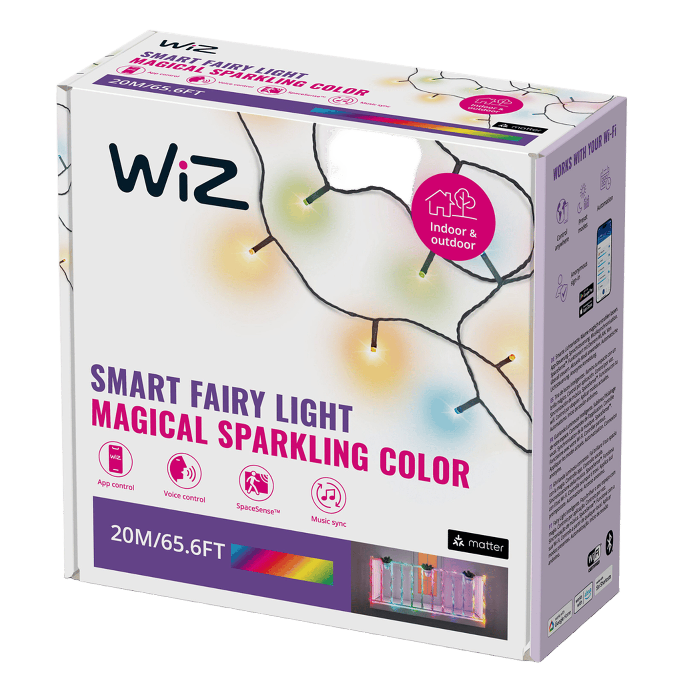 WiZ Smart LED-lyslenke 20 m
