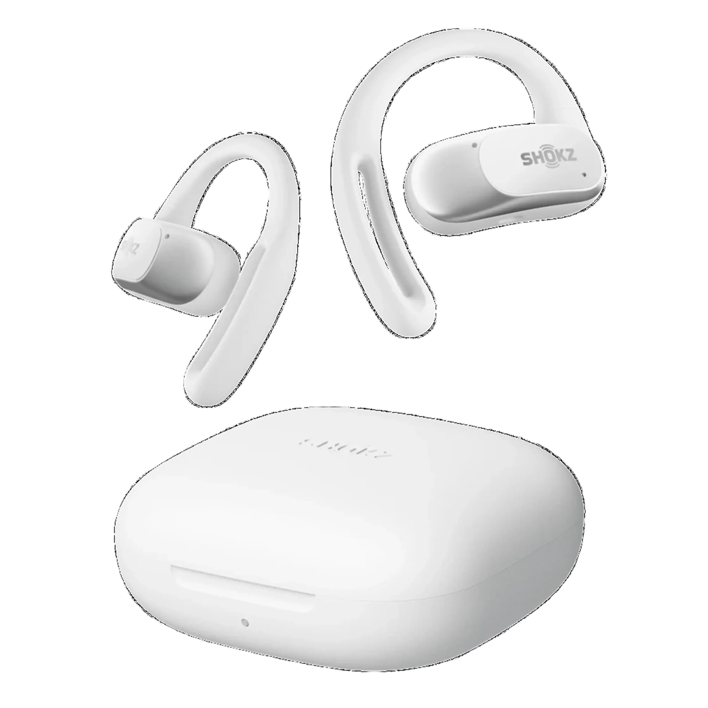 Shokz OpenFit Air Trådlösa hörlurar Vit