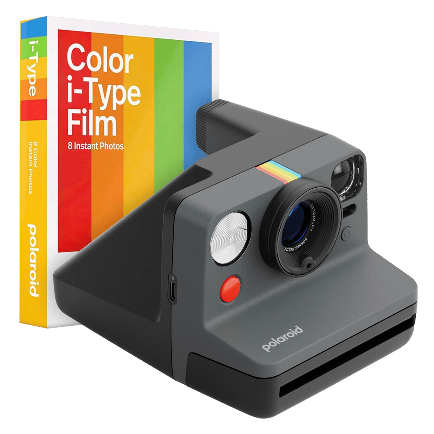 Polaroid Now Gen 3 Black med film