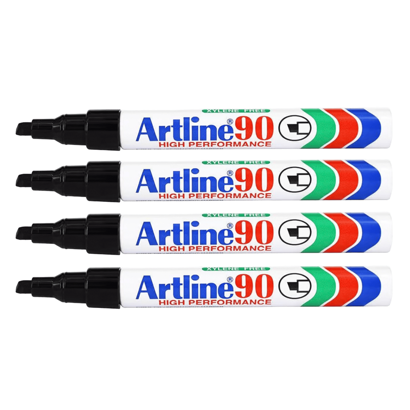 Artline Märkpenna 90 Svart 4-pack