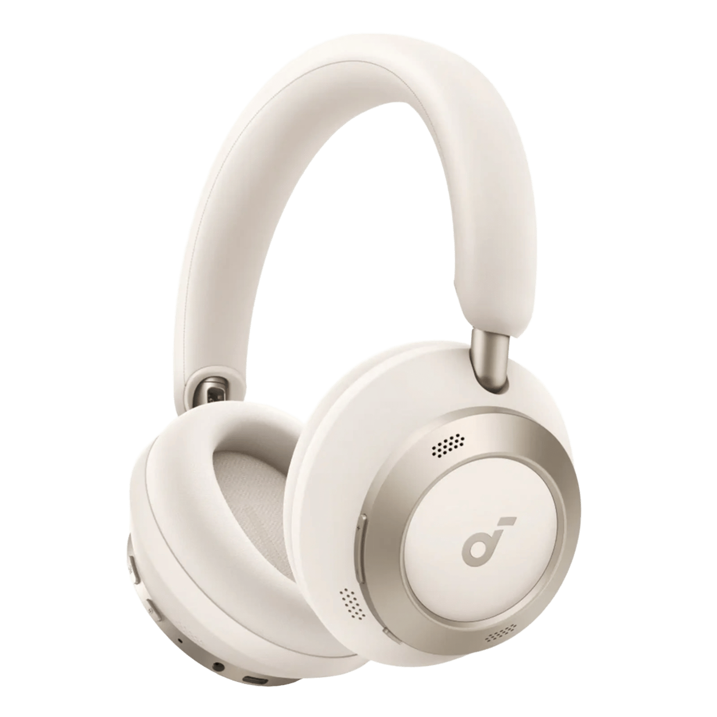 Soundcore Space One Pro Trådløse ANC-hodetelefoner Cream-White