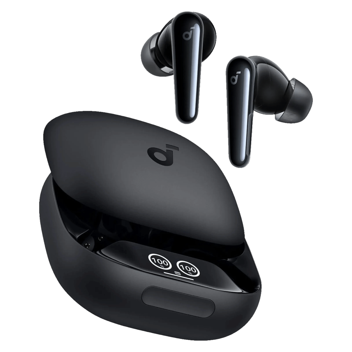 Soundcore Liberty 4 Pro trådlösa hörlurar med brusreducering Black
