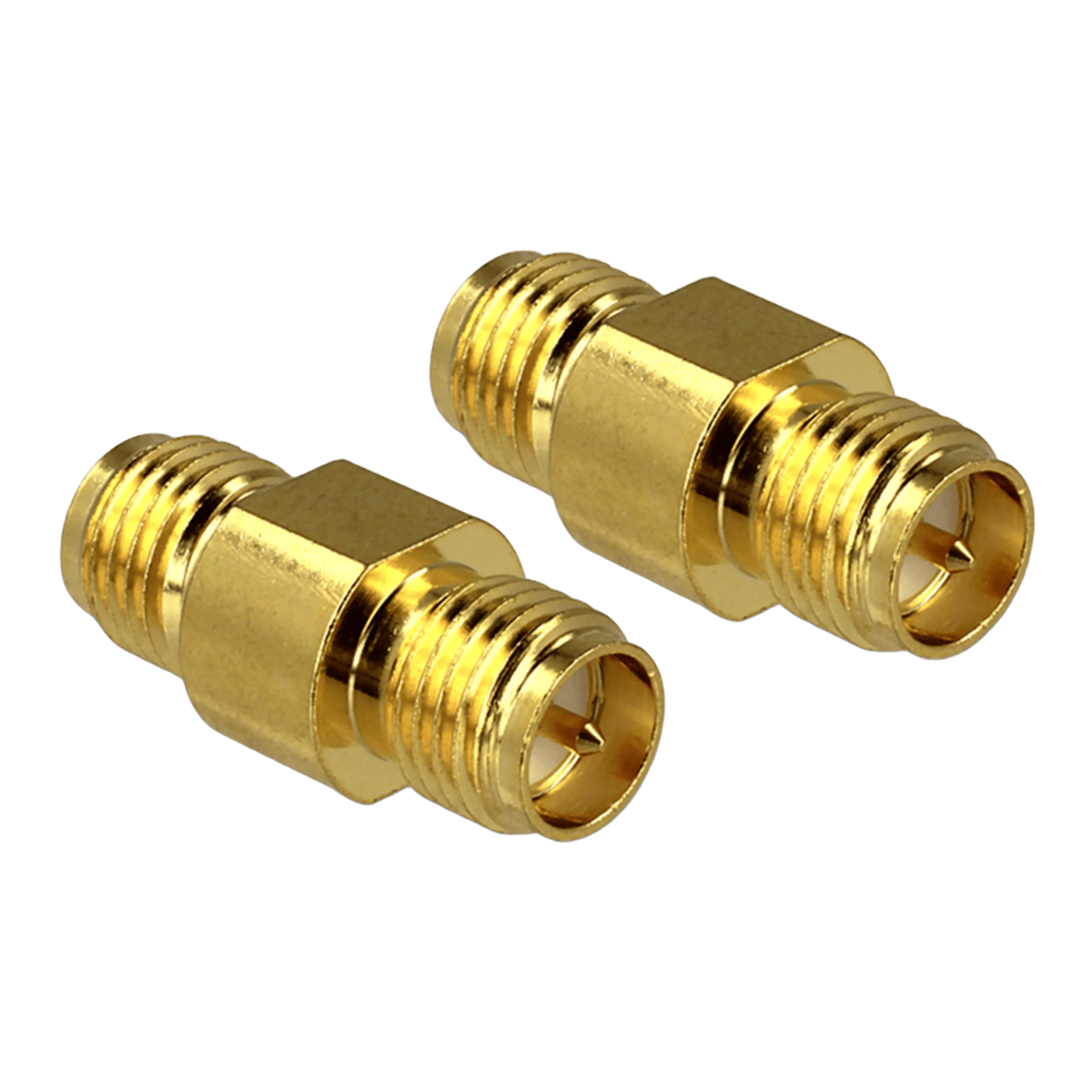 RP-SMA hona till SMA hona 2-pack