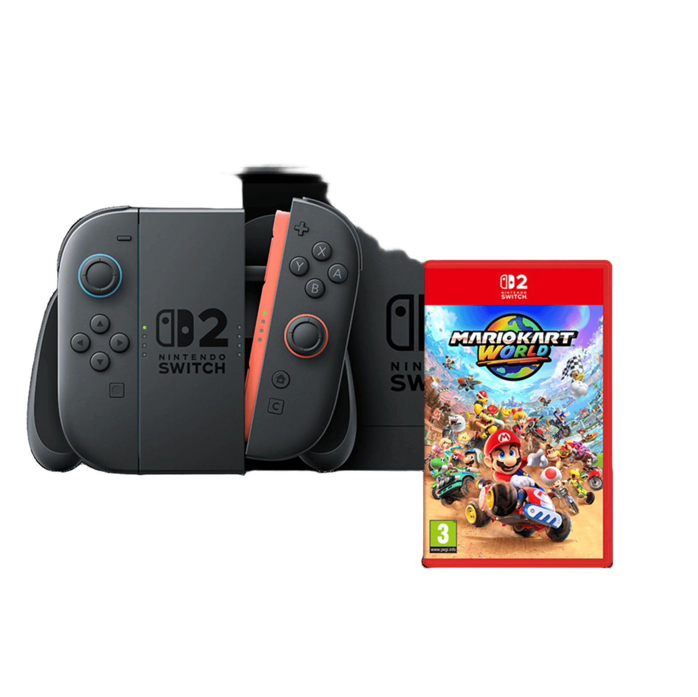 Nintendo Switch 2 Spelkonsol 7,9" med Mario Kart World Bundle