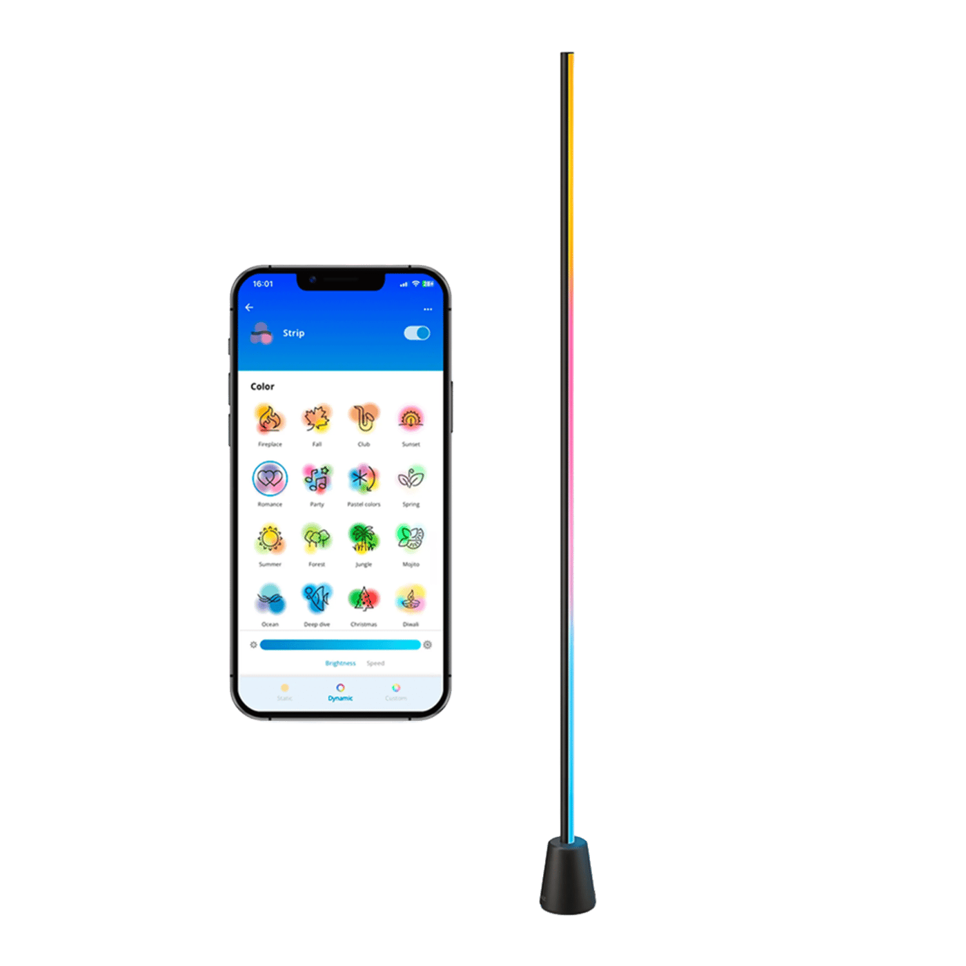 WiZ Gradient floor lamp RGBIC Gulvarmatur