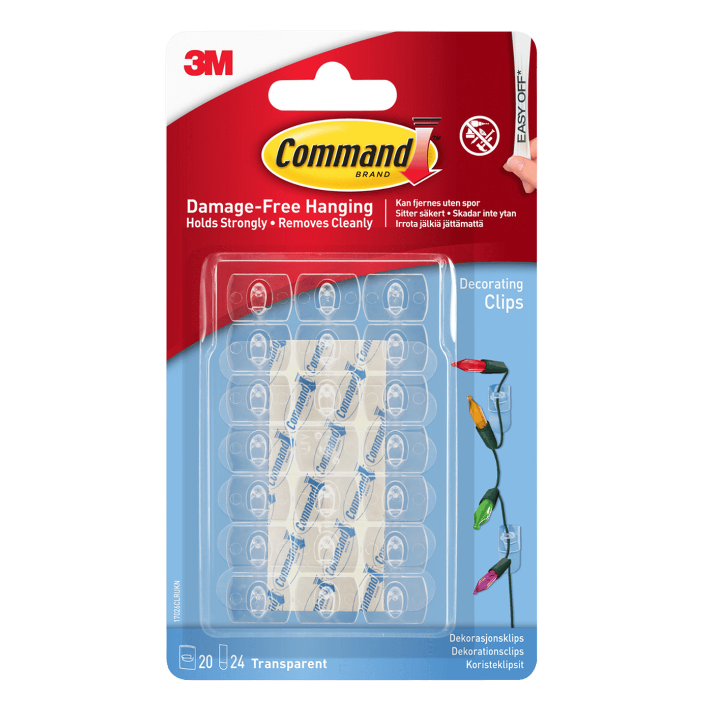 Command Kabelholder små 20-pk.