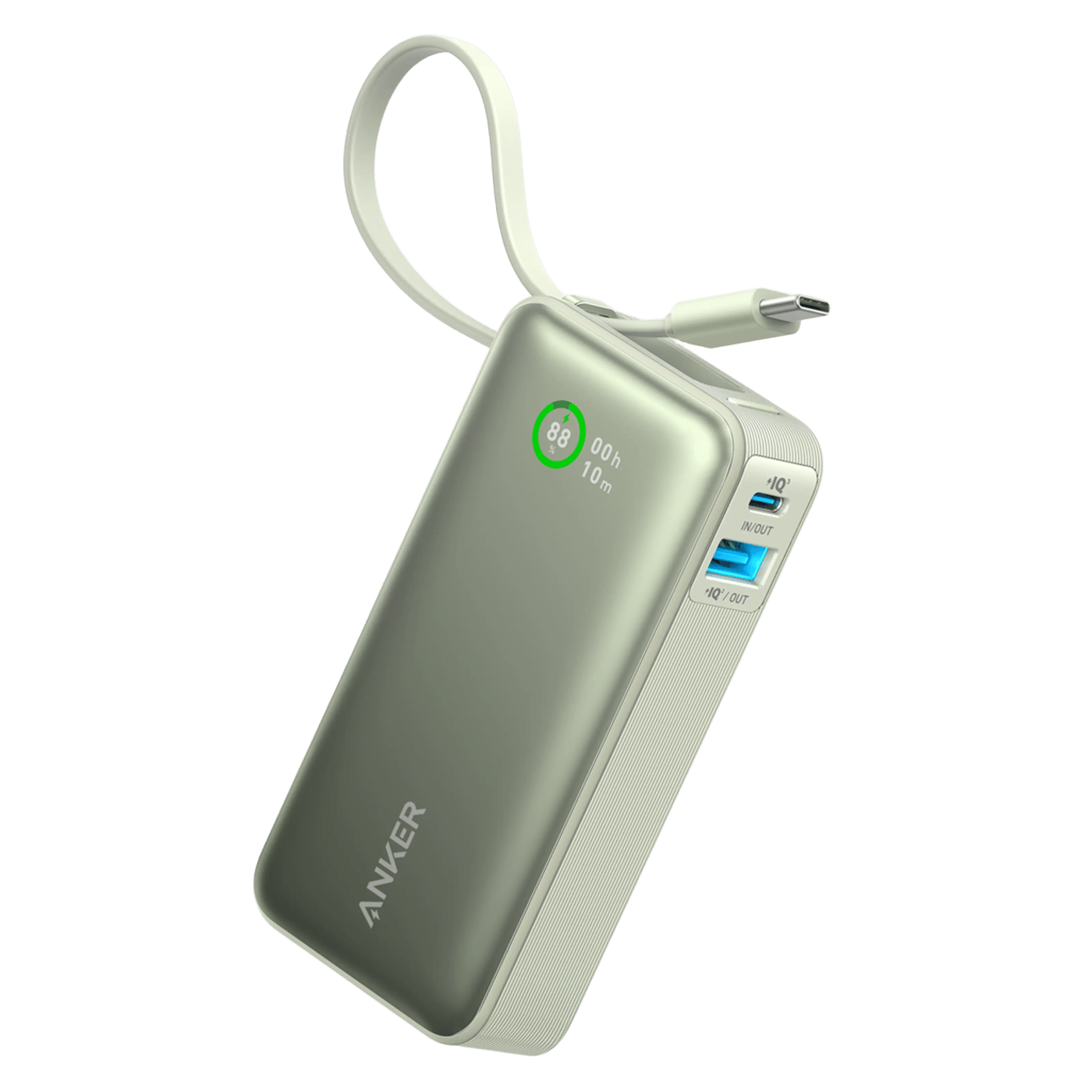 Anker Nano powerbank 30 W 10000 mAh Grønn