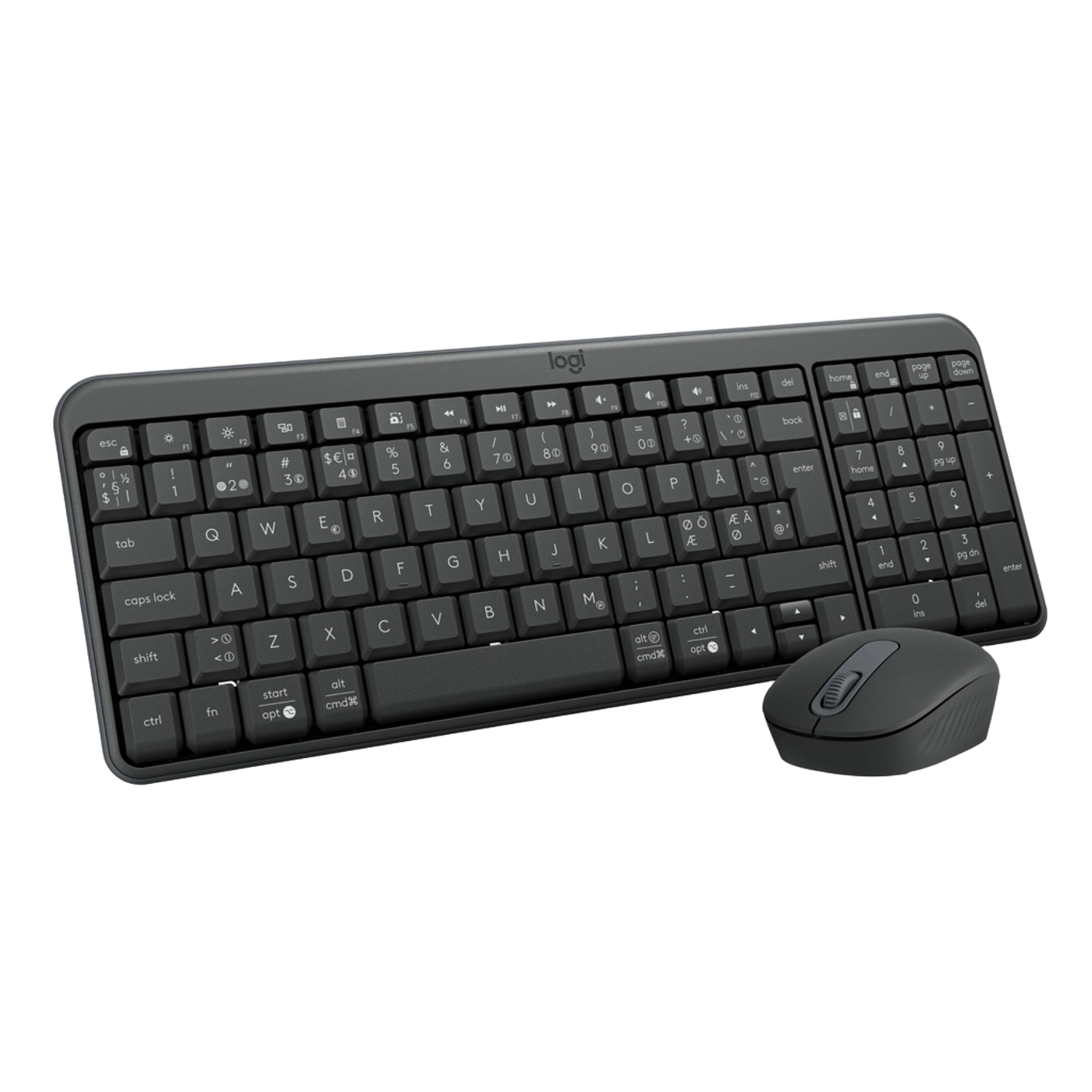 Logitech MK250 Trådlöst tangentbord med mus