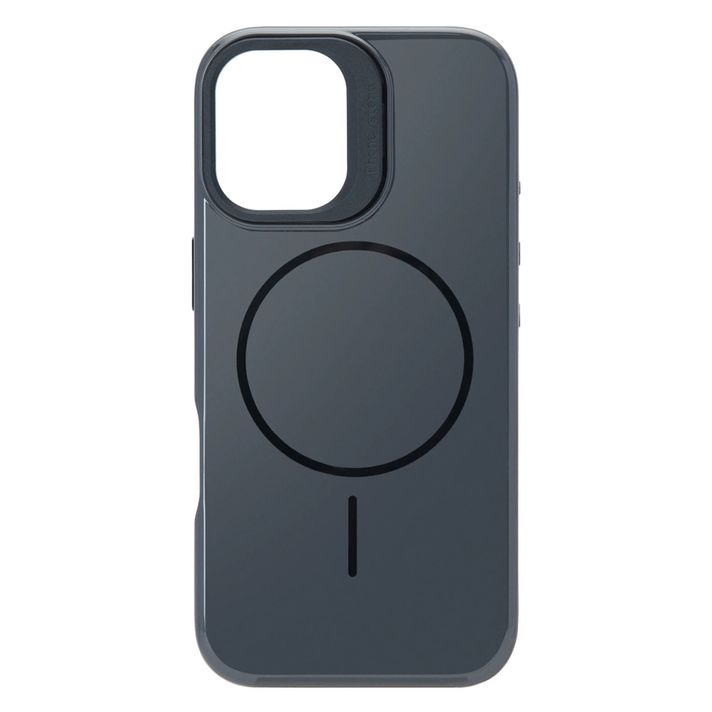 Linocell Flip Stand Case Mobildeksel for iPhone 17 Svart