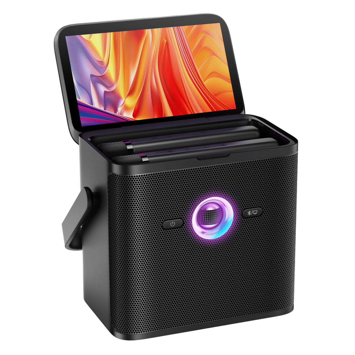 Ikarao Shell S3 Bärbar karaokemaskin med 7" HD-skärm