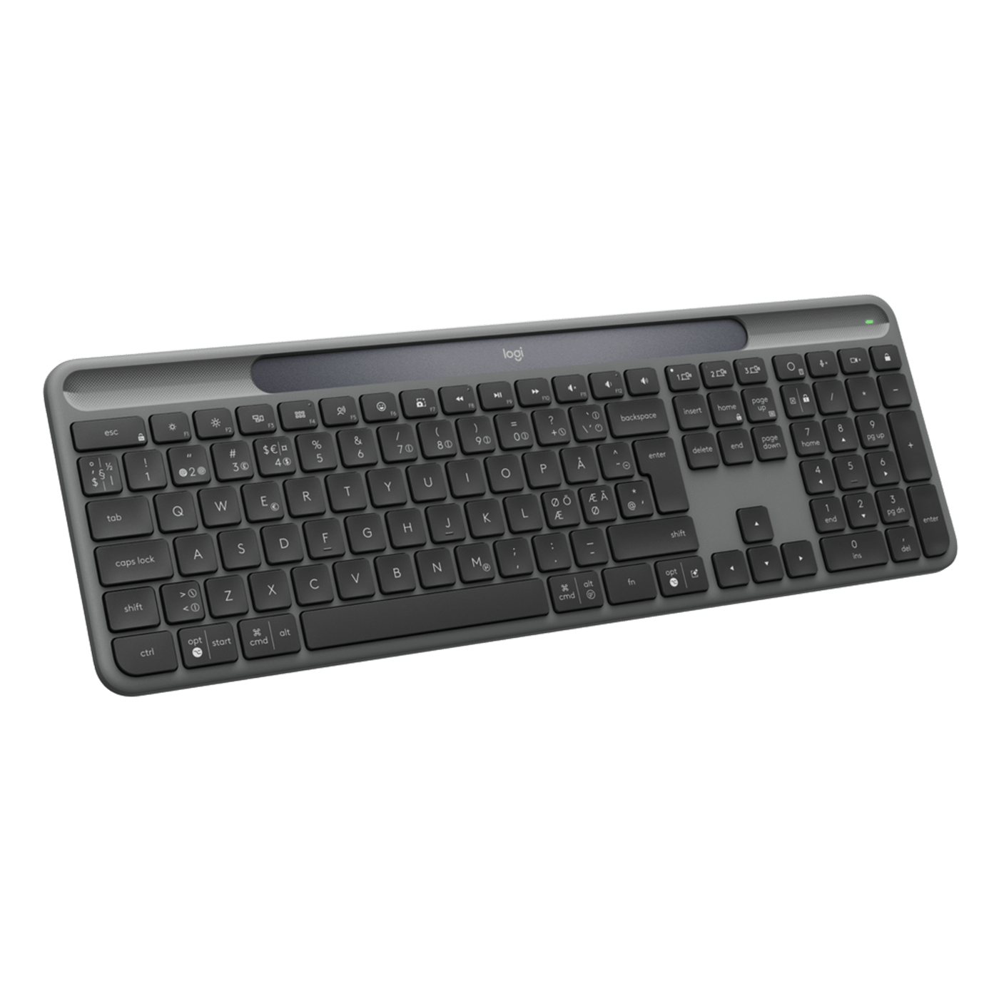 Logitech Signature Slim Solar+ Trådlöst tangentbord