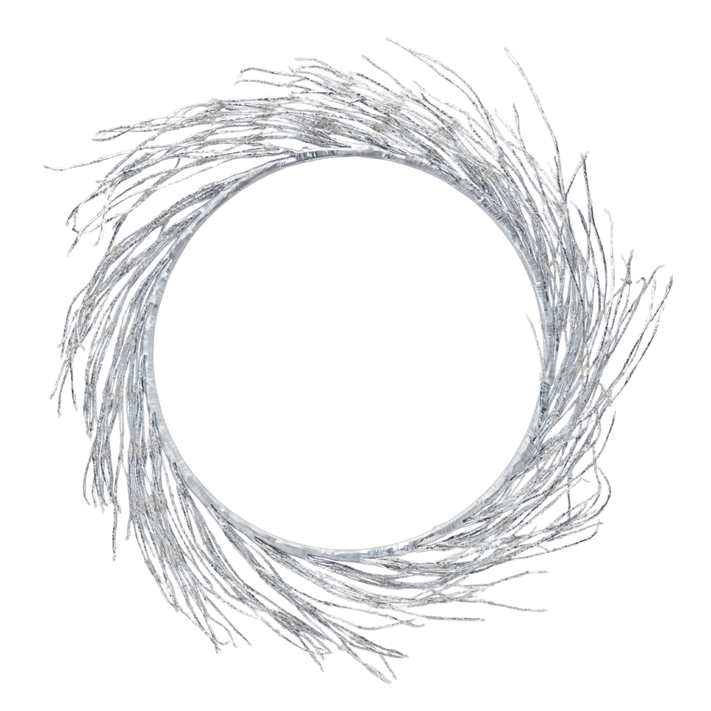 Lyskrans Ring 936 LED Ø50 cm (sølv)