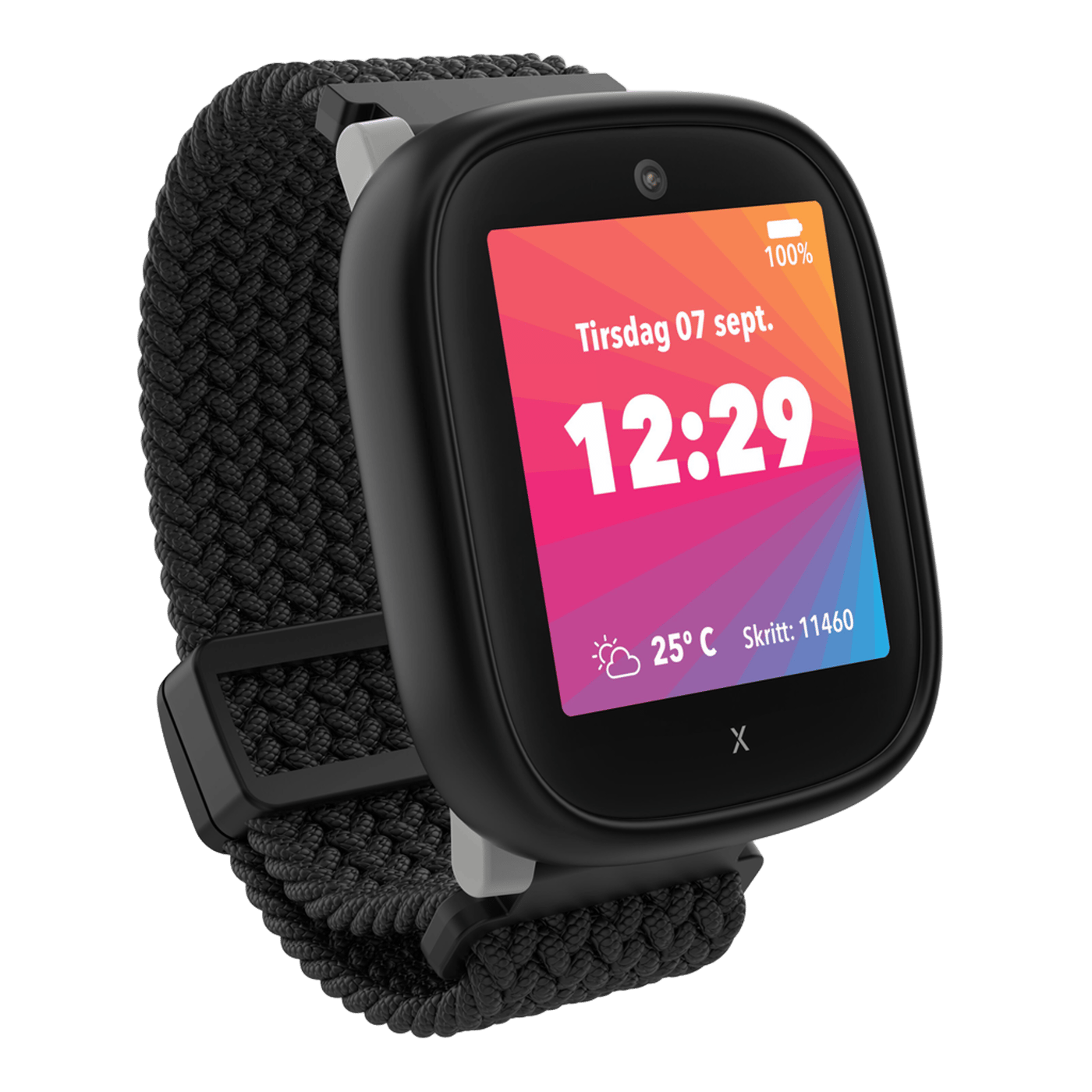 Xplora X6Play (Gen. 2) GPS-klokke med telefon for barn Svart
