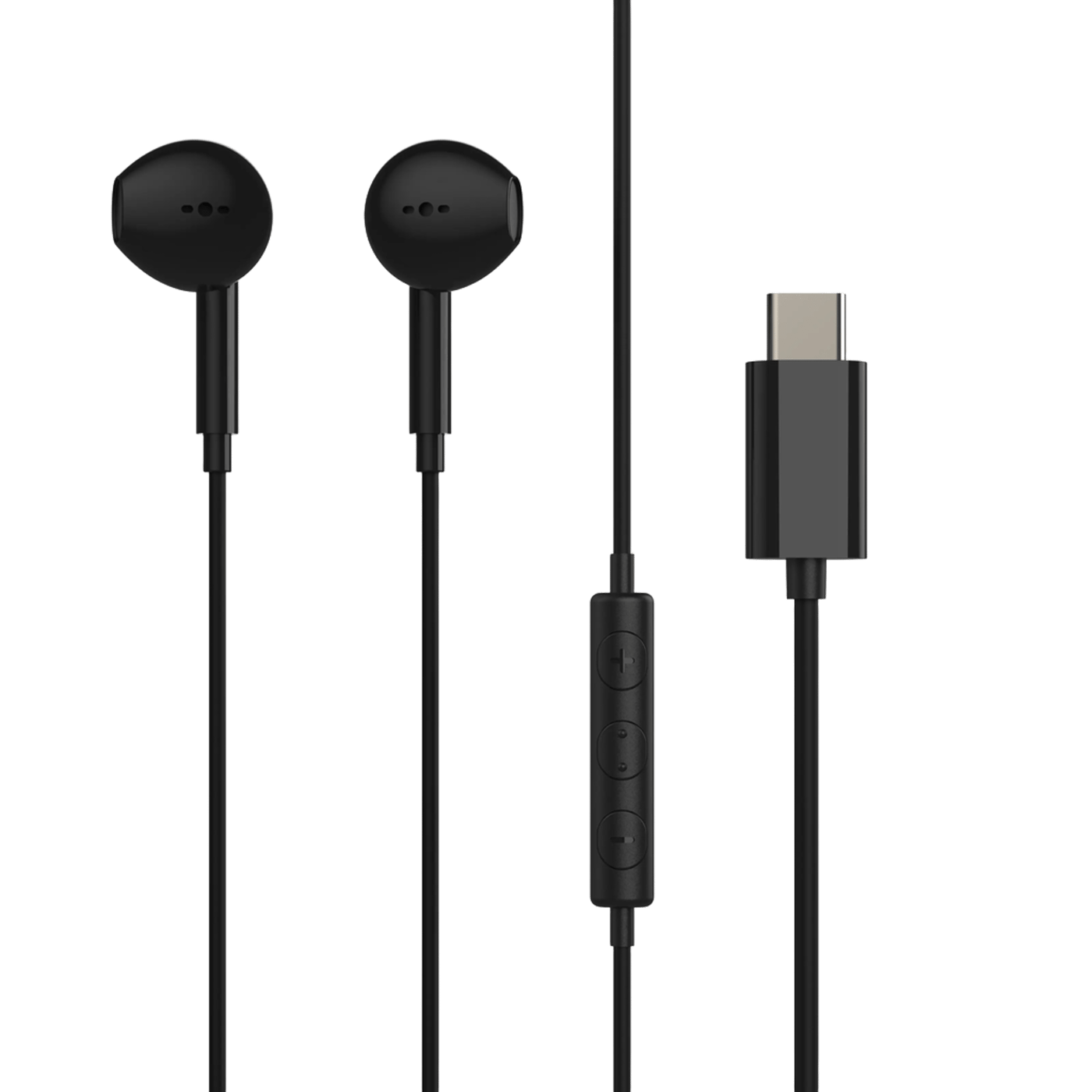 Nomadelic USB-C-hörlurar Solo 100 Svart
