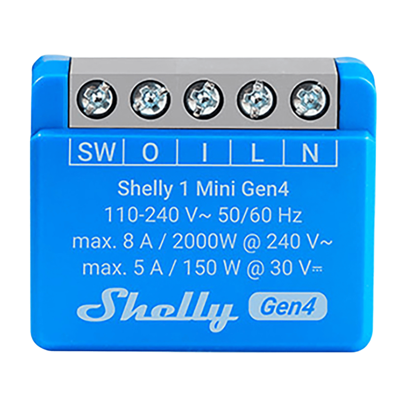 Shelly 1 Mini Gen4 smart strømbrytermodul