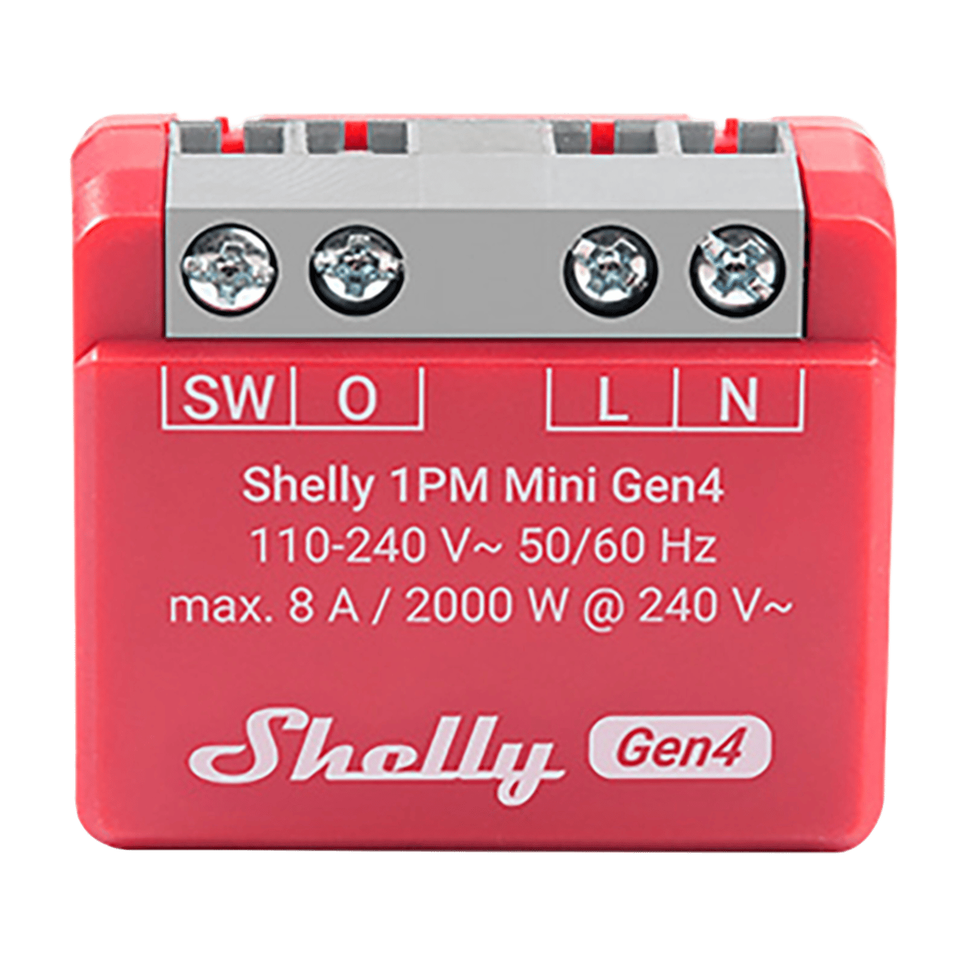 Shelly 1PM Mini Gen4 smart strømbrytermodul
