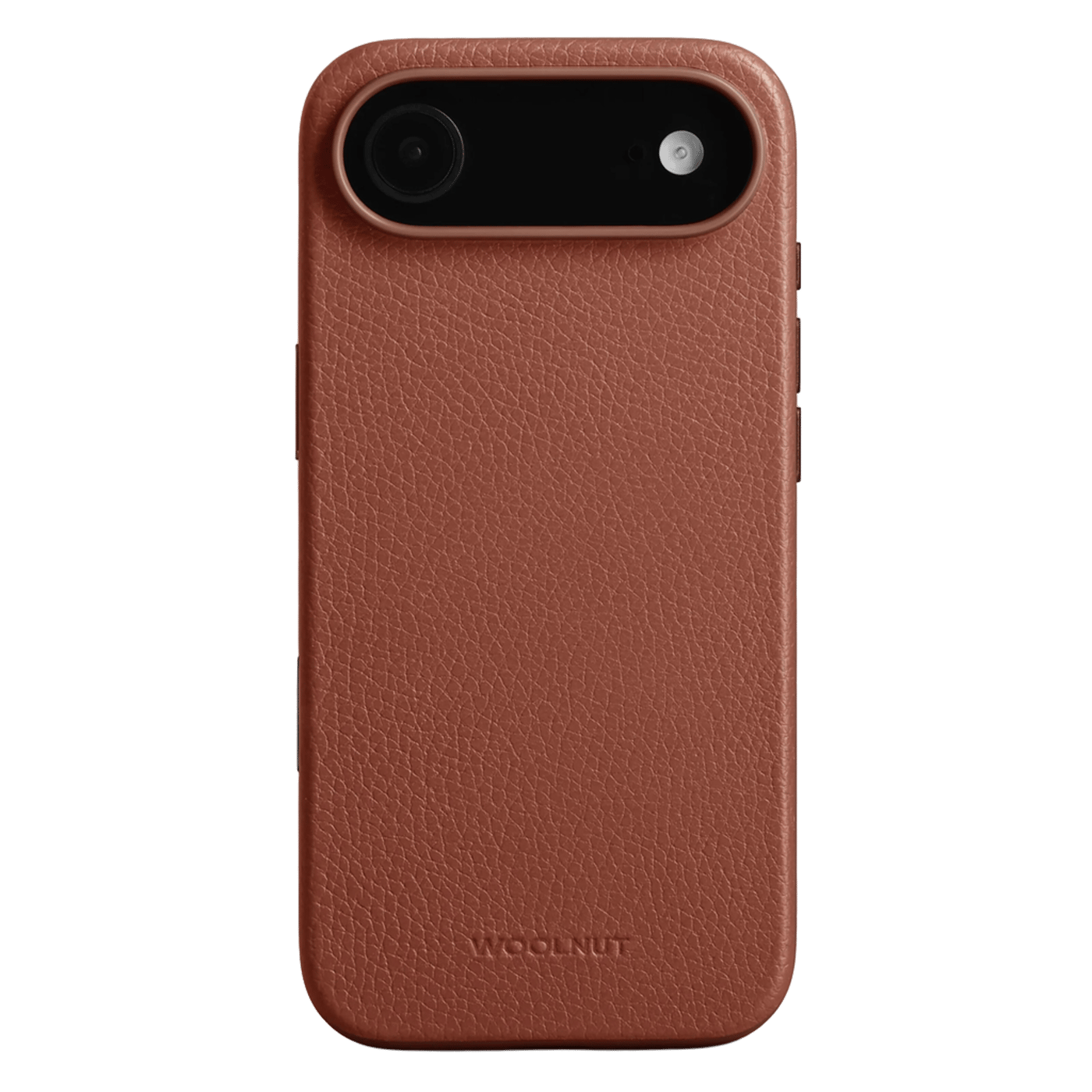 WOOLNUT Läderfodral för iPhone Air Cognac