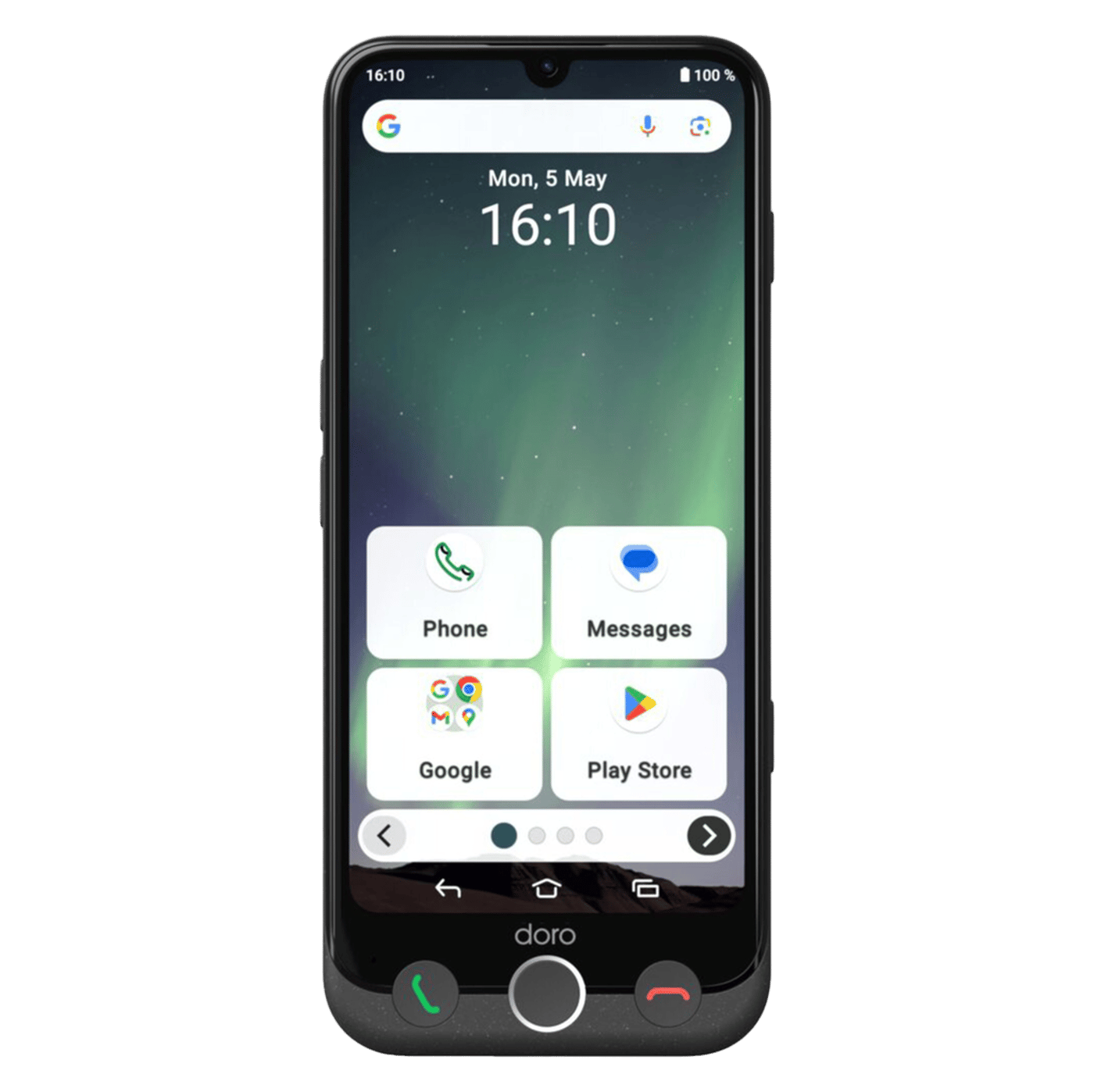 Doro Aurora A31 smartphone Grafitgrå