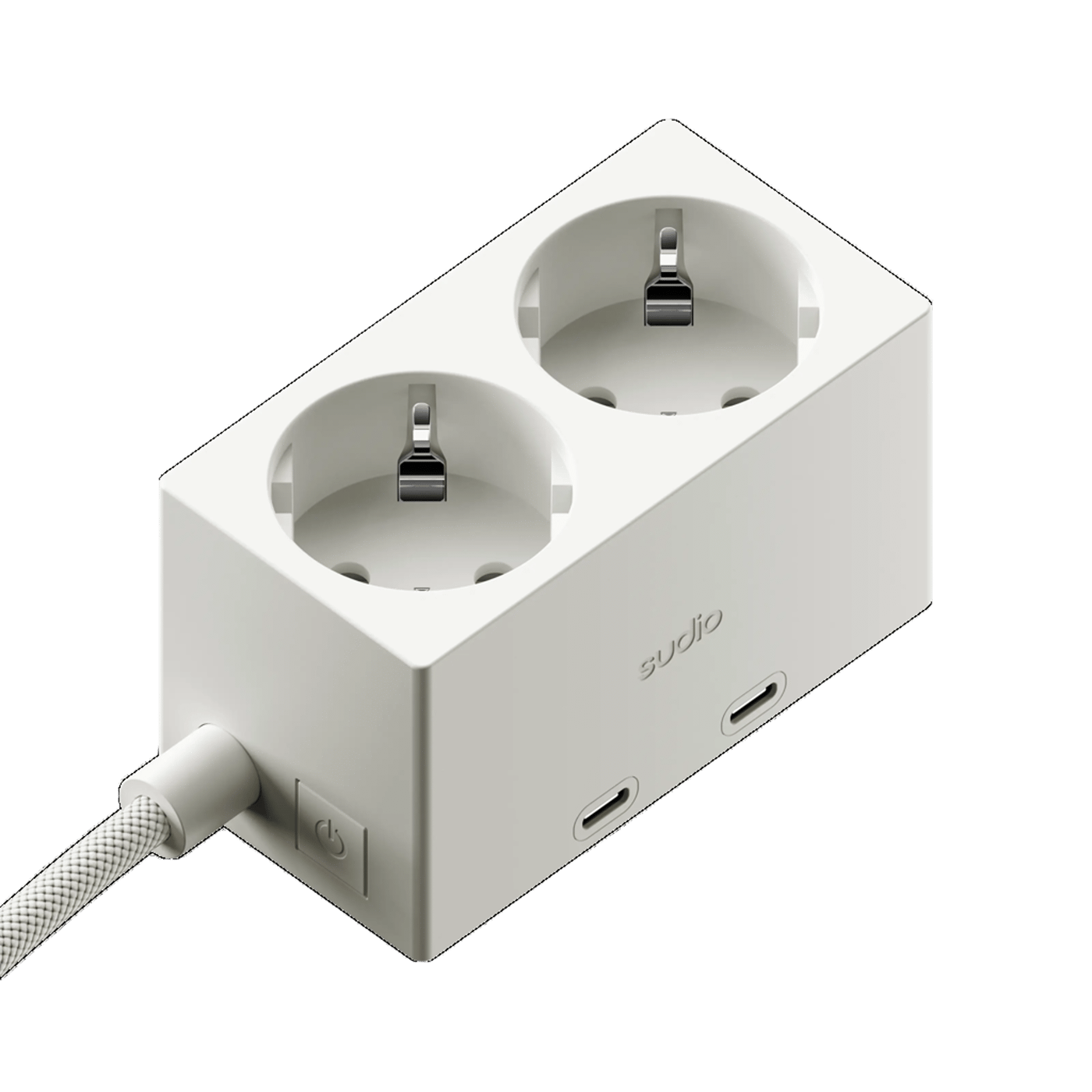 Sudio Brick grenuttag med GaN-laddning 30 W Vit