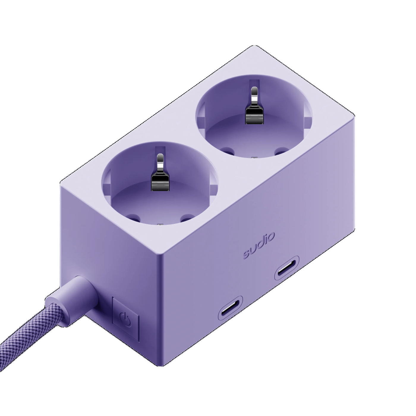 Sudio Brick grenuttag med GaN-laddning 30 W Lila