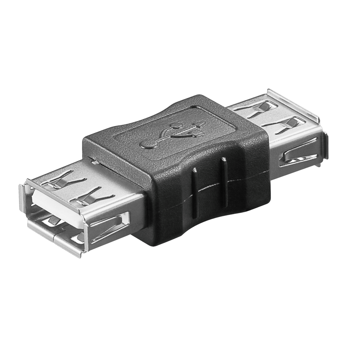 Luxorparts USB-adapter skarv USB-A hona till USB-A hona