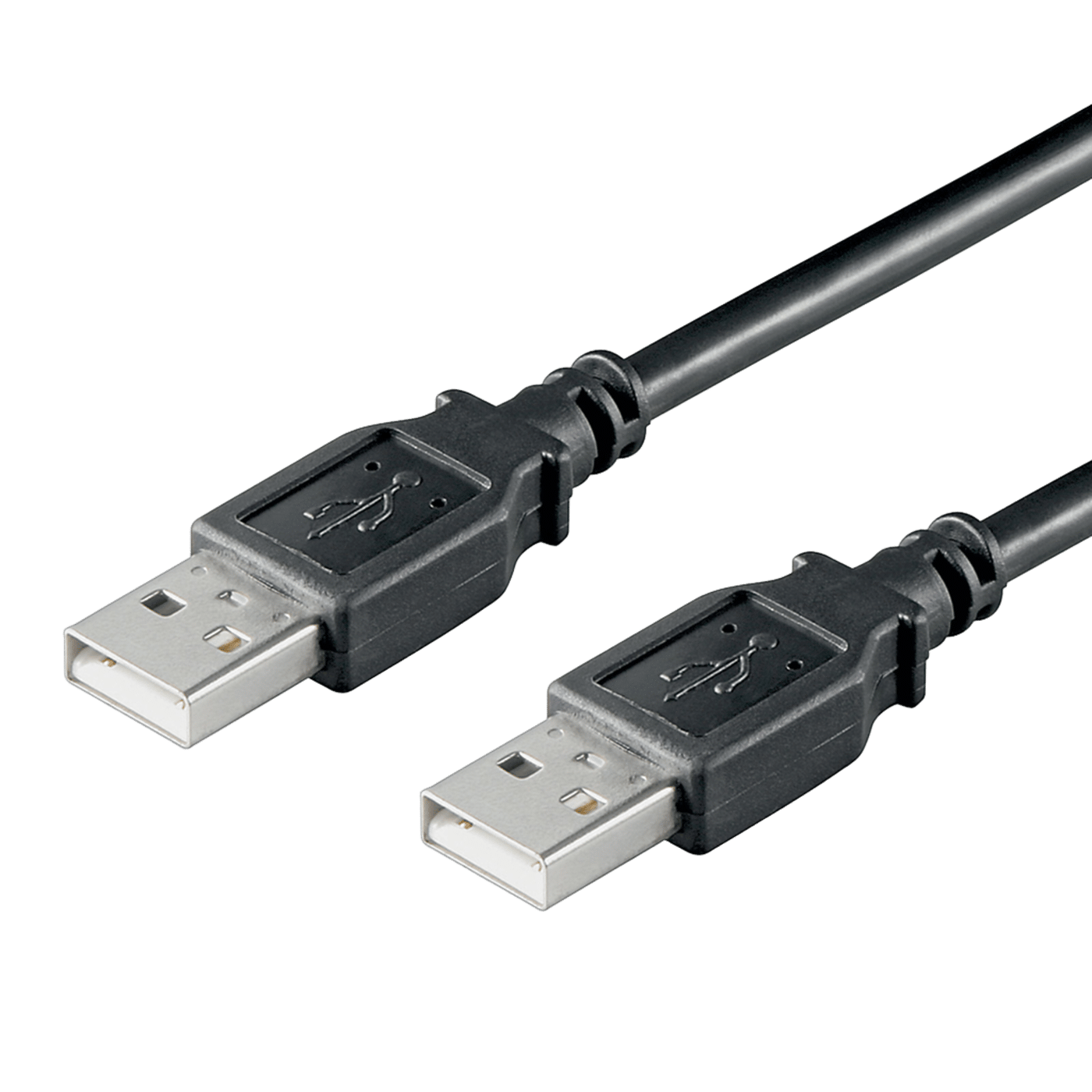 USB-A-kabel hane till hane 1,8m