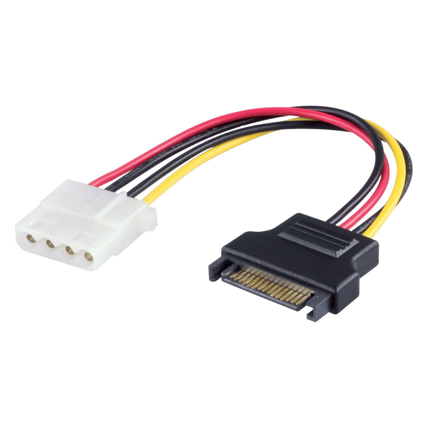 Luxorparts SATA-strömadapter till Molex 4-pin