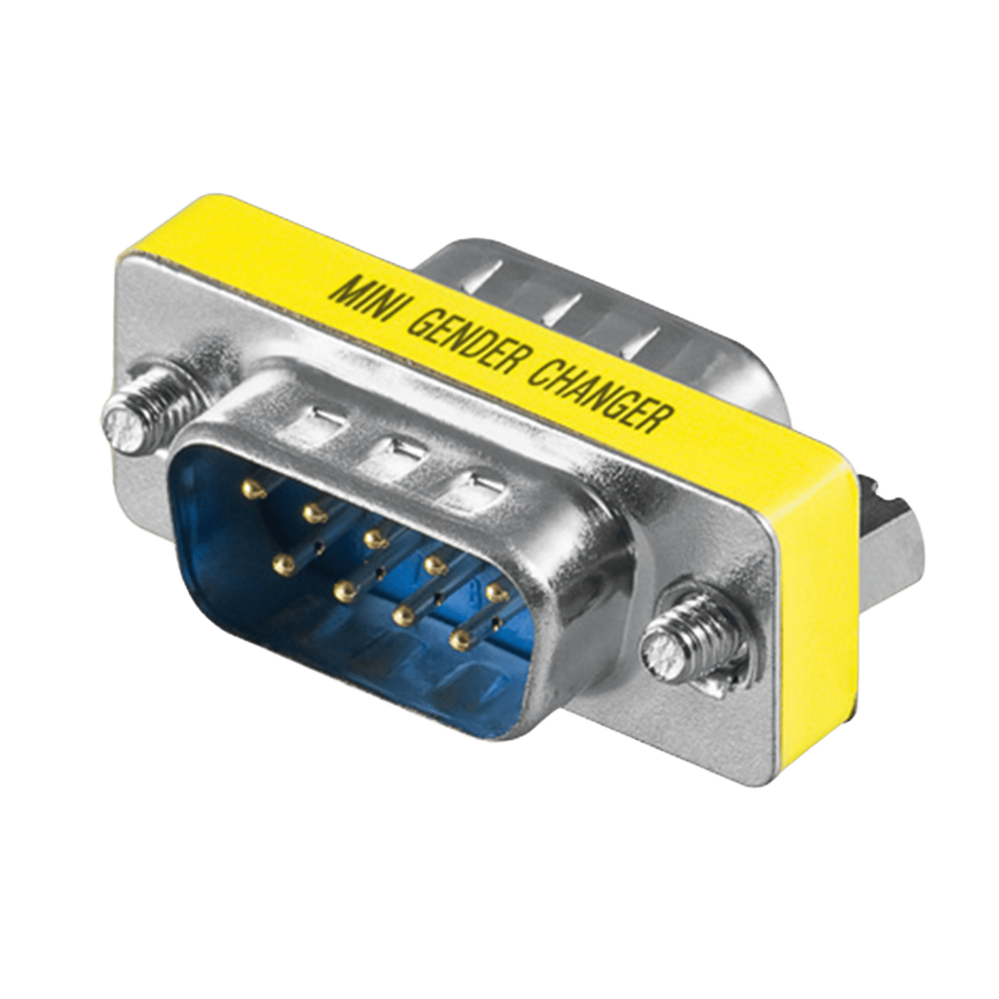 Luxorparts DB9-adapter for seriell kabel (9-polet) Dobbel hannkontakt