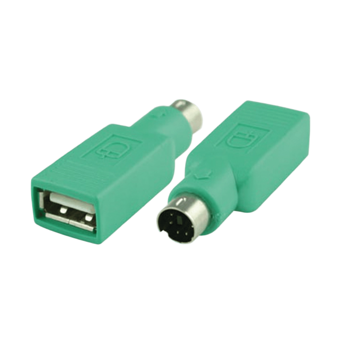 Luxorparts PS/2-hann til USB-A-hunn – passiv adapter passiv adapter