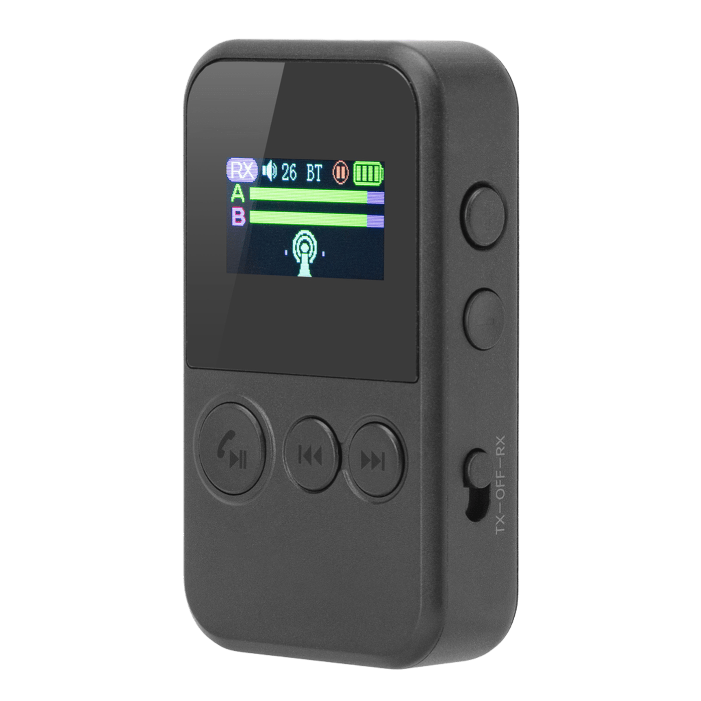 Linocell Bluetooth-sender/mottaker med MP3-spiller