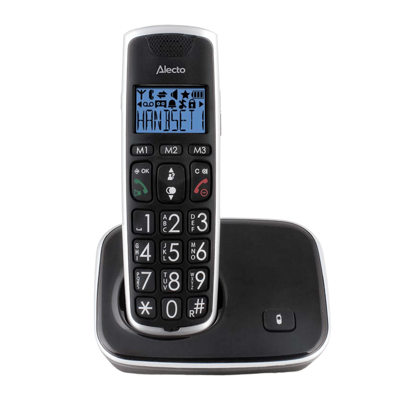 DECT-telefon Alecto FX-6000 (1 hodetelefon + basestasjon)